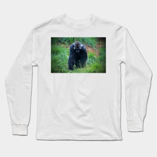 Gorilla On The Prowl Long Sleeve T-Shirt